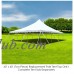 Party Tents Direct Sectional Outdoor Wedding Canopy Event Tent Top ONLY, 30' x 40' 2-Piece   